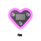 Solar Heart LED Ambient Car Window Light 3