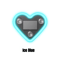 Solar Heart LED Ambient Car Window Light 4
