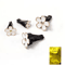 Cute Floral Car Air Vent Perfume Clip Set 4