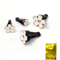 Cute Floral Car Air Vent Perfume Clip Set 4