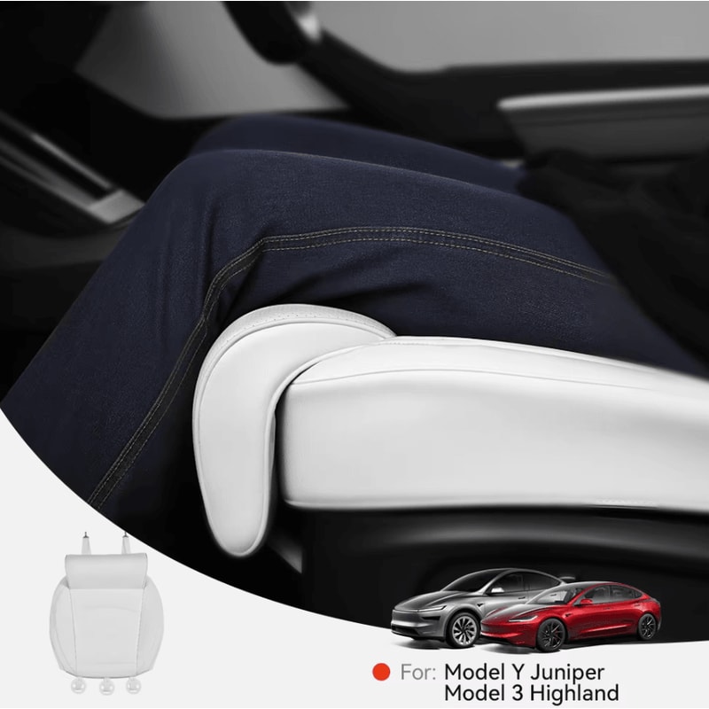 Tesla Model Y Model 3 Memory Foam Leg Support Seat Extender Cushion 0