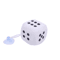 Retro Plush Fuzzy Dice Rearview Mirror Hanging Set 5