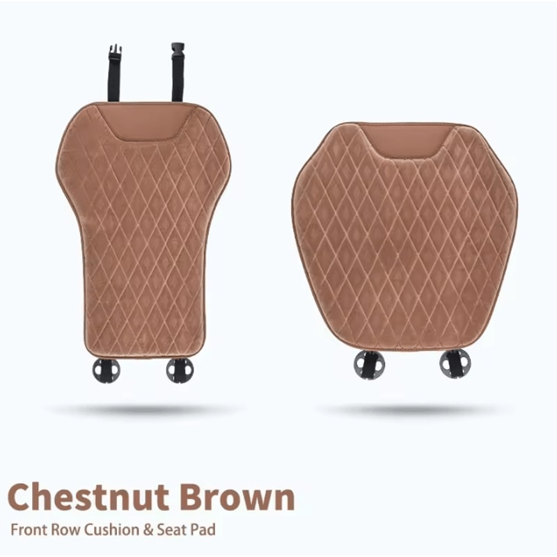 Universal Flannel Car Seat Cushion Pad Protector Set 1