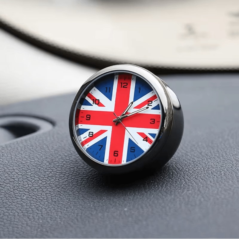 Mini Cooper Dashboard Clock Ornament Premium Interior Watch Decoration For R53 To F60 Models 1