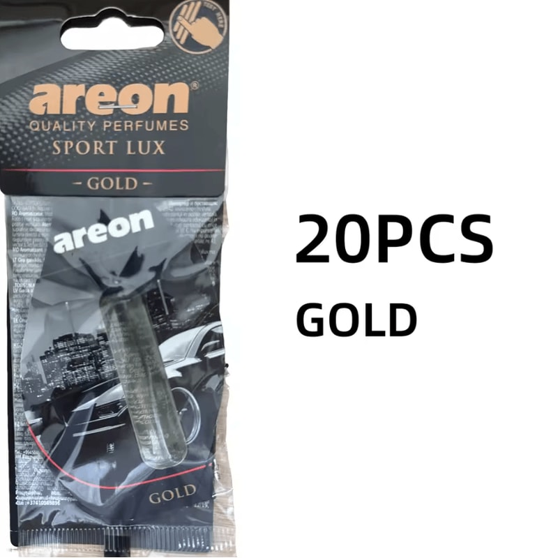 Aeron Gold Tea Scent Hanging Car Air Freshener Luxury CologneInspired Interior Fragrance 4