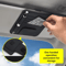 MultiFunction Car Sun Visor Organizer Clip Glasses Holder Card Cash Storage Bag 2