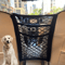 3Layer Car Mesh Organizer Net Seat Back Storage Barrier For Pets Kids Essentials 0