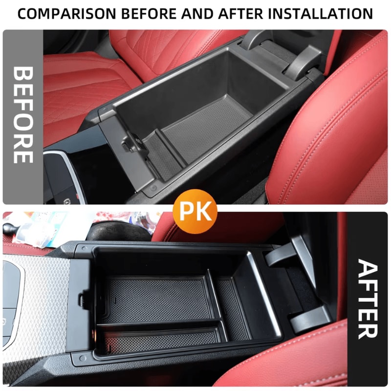 BMW G20 G21 G22 G23 Armrest Storage Organizer Tray Center Console Storage Box For 20192023 Models 1