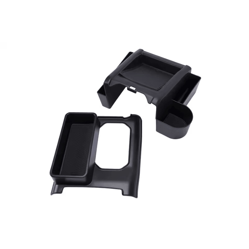 Suzuki Jimny Gear Shift Storage Box Center Console Organizer Tray With Phone Cup Holder 5