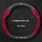Nissan Premium Steering Wheel Cover AntiSlip Leather Grip For Qashqai Juke XTrail More 4