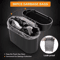 Universal Car Clamshell Trash Bin Hanging PressTop Vehicle Garbage Storage Box 2