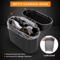 Universal Car Clamshell Trash Bin Hanging PressTop Vehicle Garbage Storage Box 2