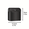 Universal Car Clamshell Trash Bin Hanging PressTop Vehicle Garbage Storage Box 3