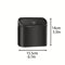 Universal Car Clamshell Trash Bin Hanging PressTop Vehicle Garbage Storage Box 3