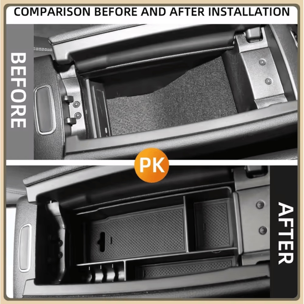 MercedesBenz Armrest Storage Organizer Tray Center Console Box For GLB GLA CLA A B Class 1