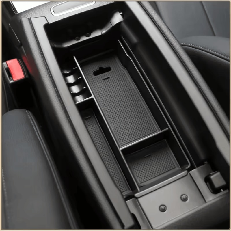 MercedesBenz Armrest Storage Organizer Tray Center Console Box For GLB GLA CLA A B Class 2