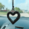 Luxury Crystal Heart Car Pendant Charm For Women 1