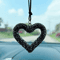 Luxury Crystal Heart Car Pendant Charm For Women 2