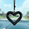 Luxury Crystal Heart Car Pendant Charm For Women 3