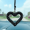 Luxury Crystal Heart Car Pendant Charm For Women 3
