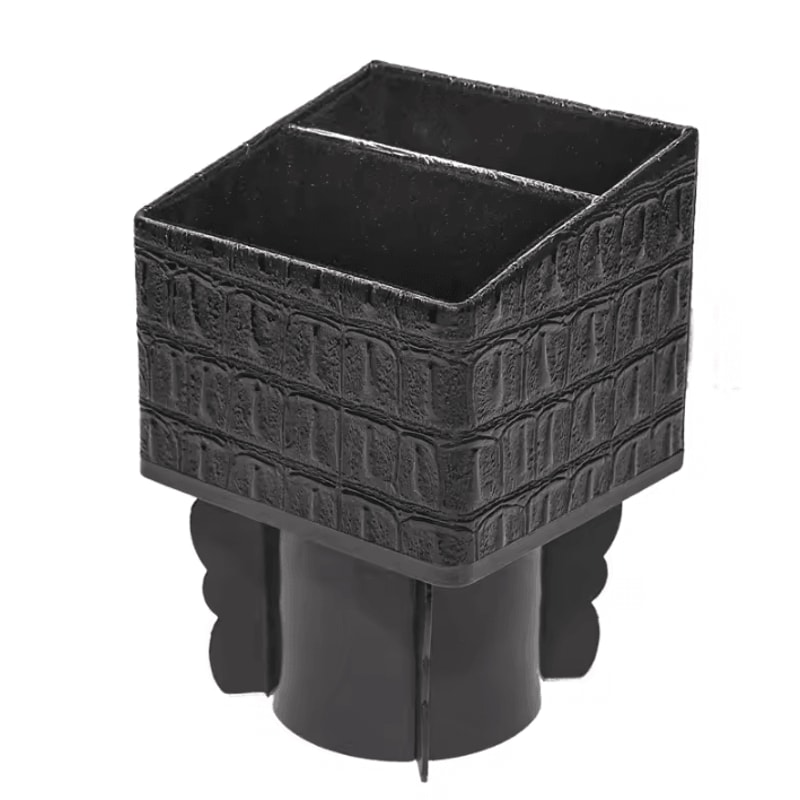 DriveEase PU Leather Car Console Organizer Box 4