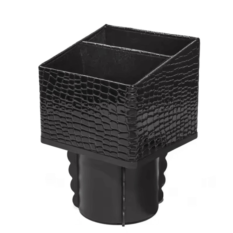 DriveEase PU Leather Car Console Organizer Box 6