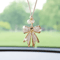 Luxe Crystal Bow Rearview Mirror Car Charm 4