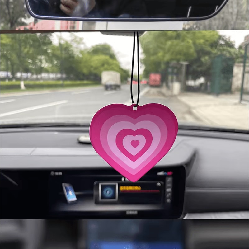 DreamPop Y2K Heart Car Air Freshener Pendant 3