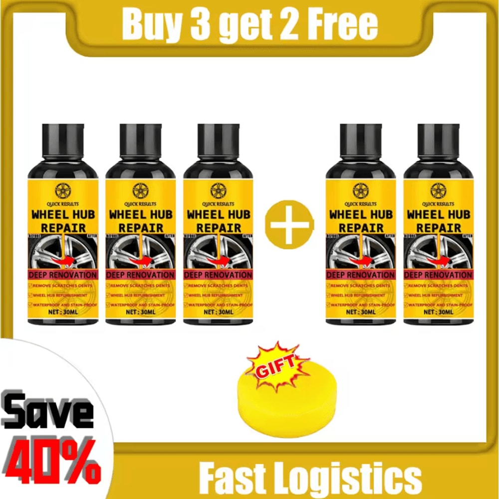 AlloyShield Wheel Rim Scratch Repair Paste 5