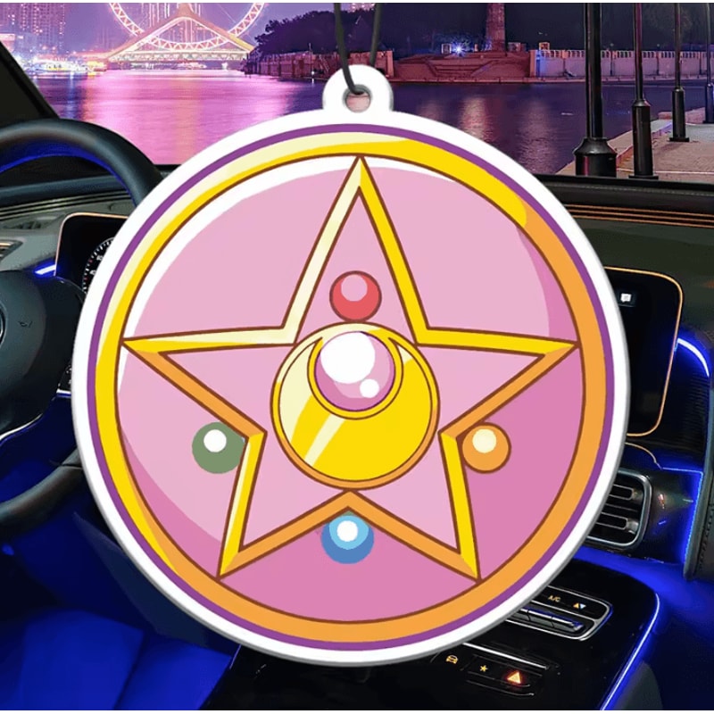 Kawaii Breeze Anime Car Fragrance Pendant 0