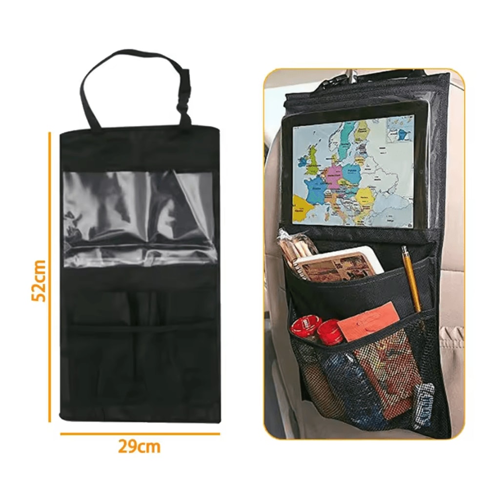 TravelMate Back Seat Organizer With Touch Screen Tablet Holder 2