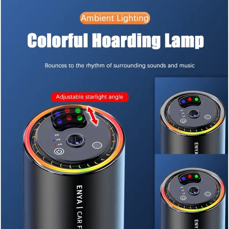 AuraDrive USB Rechargeable Essential Oil Car Diffuser 1