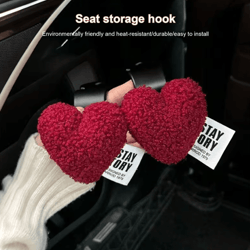 hearthug plush car seat hooks set