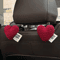 HeartHug Plush Car Seat Hooks Set 2