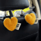 HeartHug Plush Car Seat Hooks Set 4