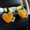 HeartHug Plush Car Seat Hooks Set 4