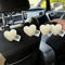 HeartHug Plush Car Seat Hooks Set 10