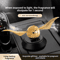SolarGlow Rotating Aromatherapy Car Ornament 0