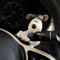 PawCharm Plush Dog Car Turn Signal Decoration 0