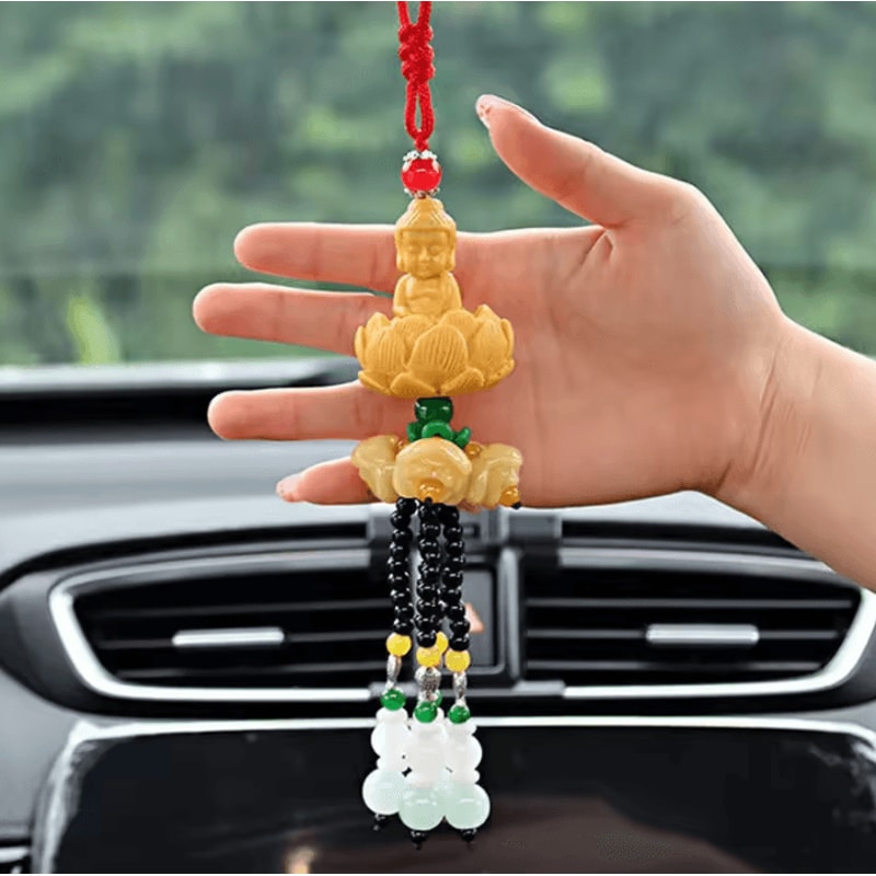 HarmonyPixiu Buddha Rearview Mirror Pendant 0