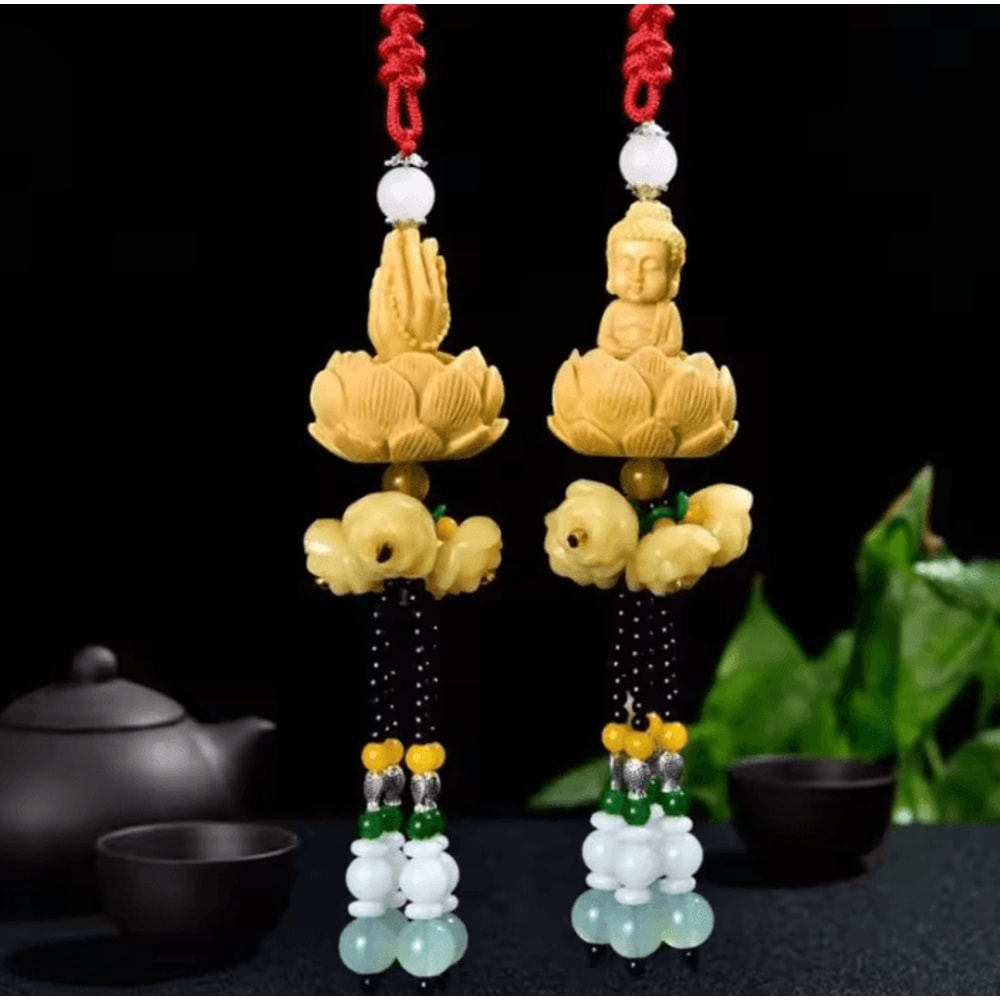 HarmonyPixiu Buddha Rearview Mirror Pendant 1