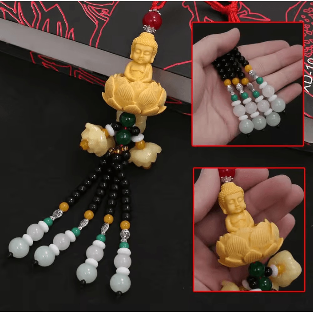 HarmonyPixiu Buddha Rearview Mirror Pendant 2