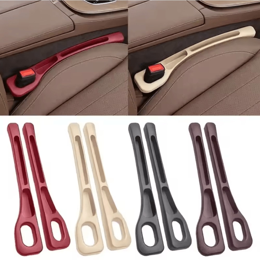 2Piece Car Seat Gap Filler Organizer Storage Box 0