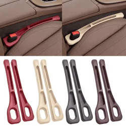 2-piece car seat gap filler organizer storage box