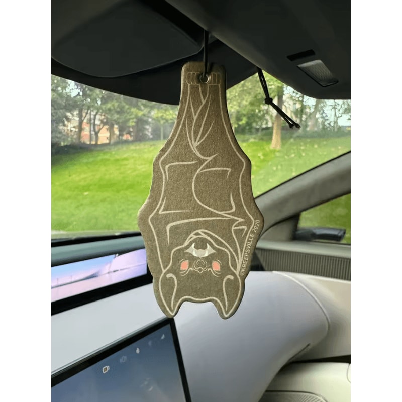 BatShaped Aromatherapy Car Air Freshener Pendant 1