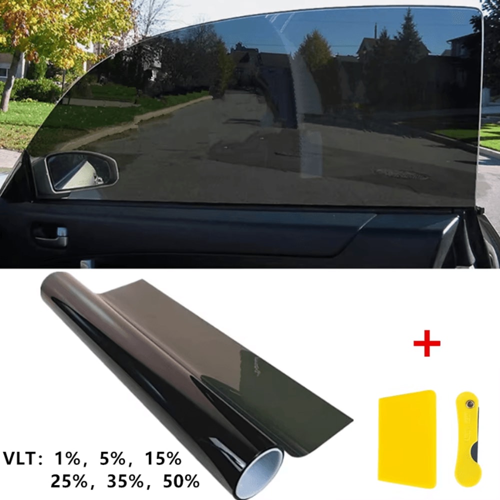 SolarShield UV Heat Reflective Window Tint Film 0