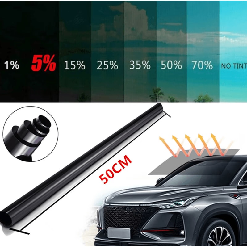 SolarShield UV Heat Reflective Window Tint Film 2