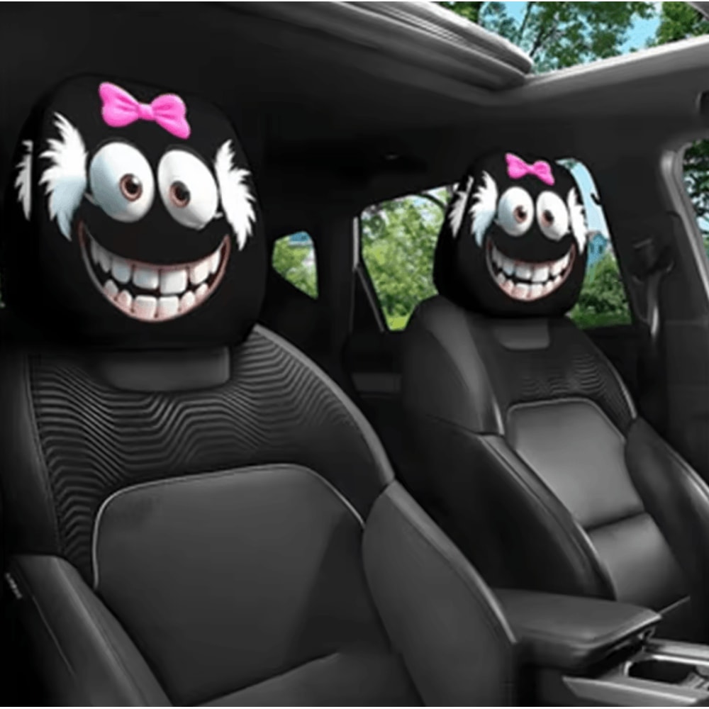 Universal Breathable Car Seat Headrest Cover Set 13
