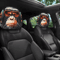 Universal Breathable Car Seat Headrest Cover Set 4