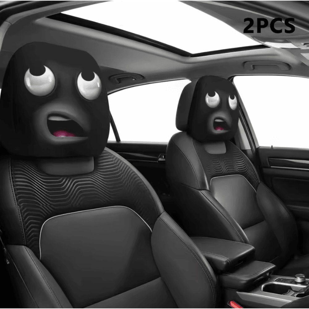 Universal Breathable Car Seat Headrest Cover Set 7